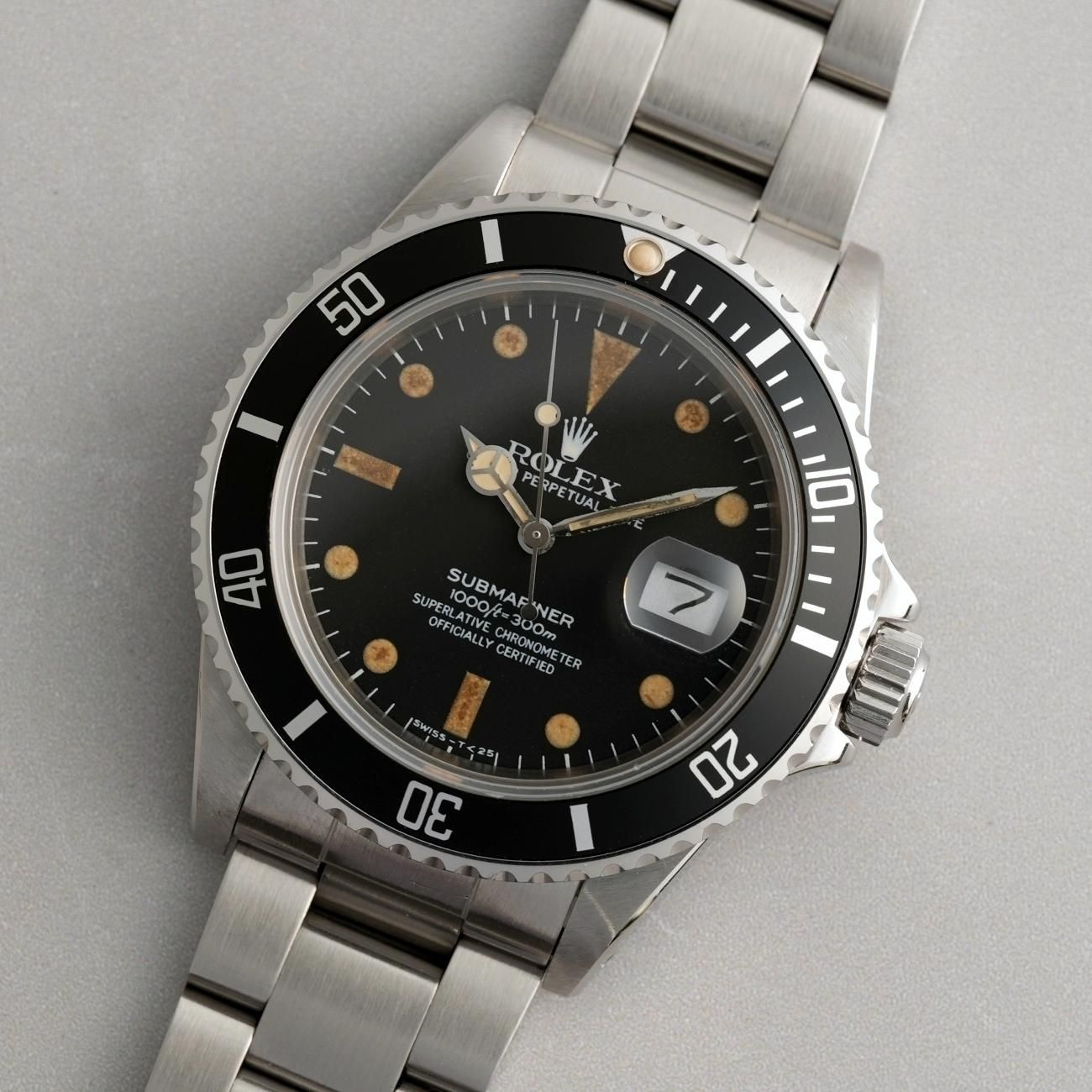 Rolex Submariner Date 16800 Stainless steel Black 1981 Japan