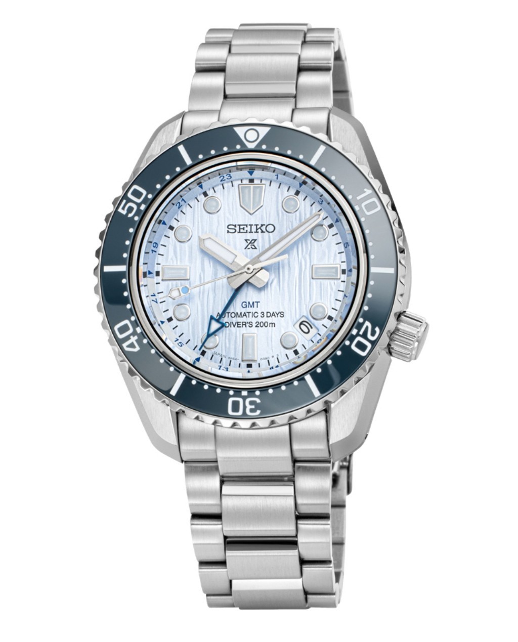 Seiko Premier Kinetic Perpetual 7D48-0AA0 Stainless steel White