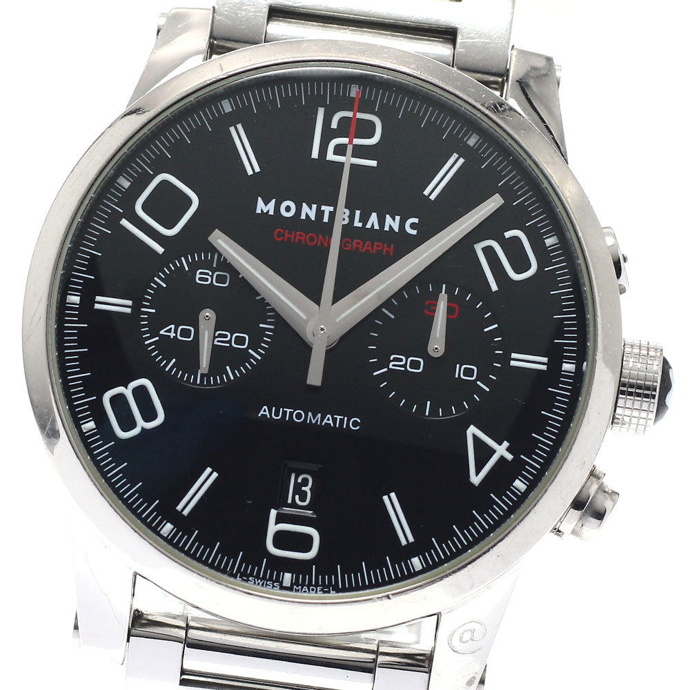 Montblanc TimeWalker 7069 Stainless steel Black Germany | Clocks