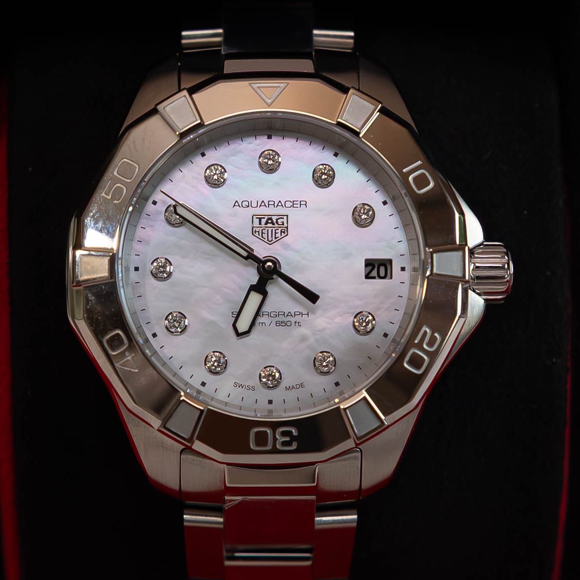 TAG Heuer 980.913N Stainless steel Red 1987 Netherlands | Dealer
