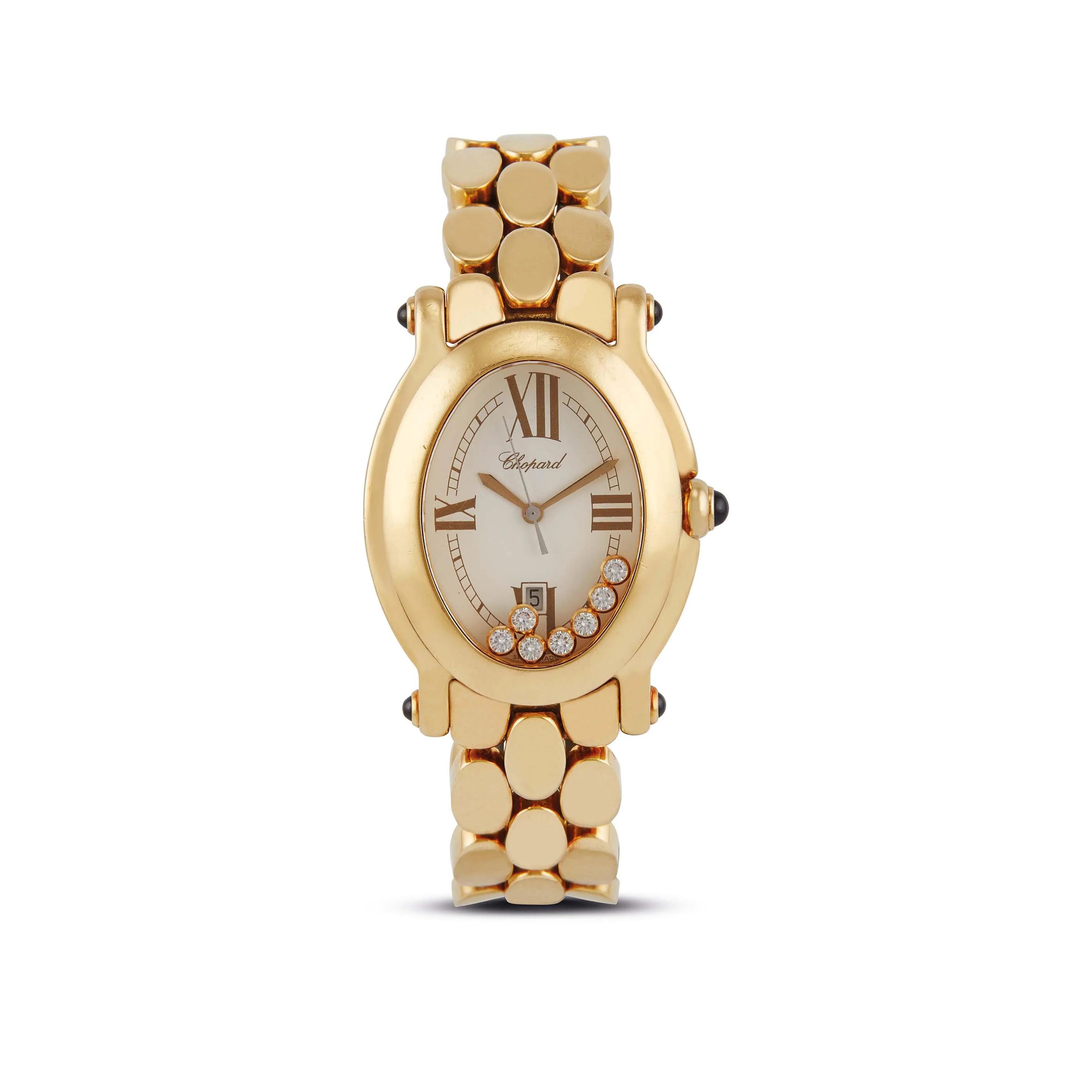 Chopard Happy Sport 278615-6001 Rose gold and Stainless steel