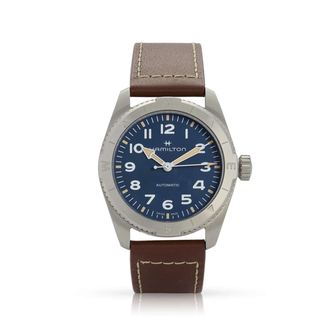 Hamilton Khaki Field H705450 Stainless steel Black | Dealer