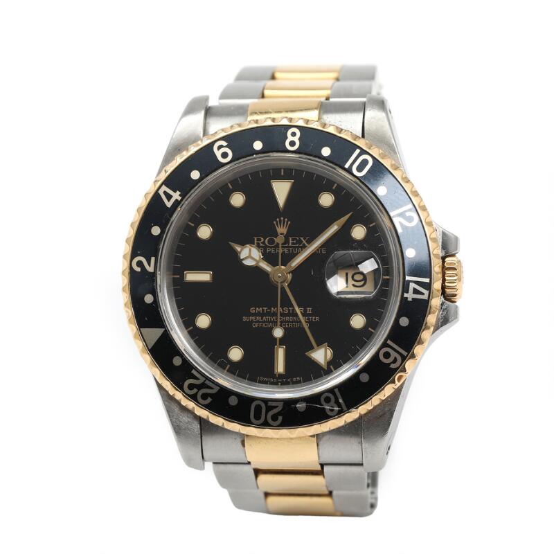 Rolex GMT-Master II 116748 SARU Yellow gold Black 2012 United