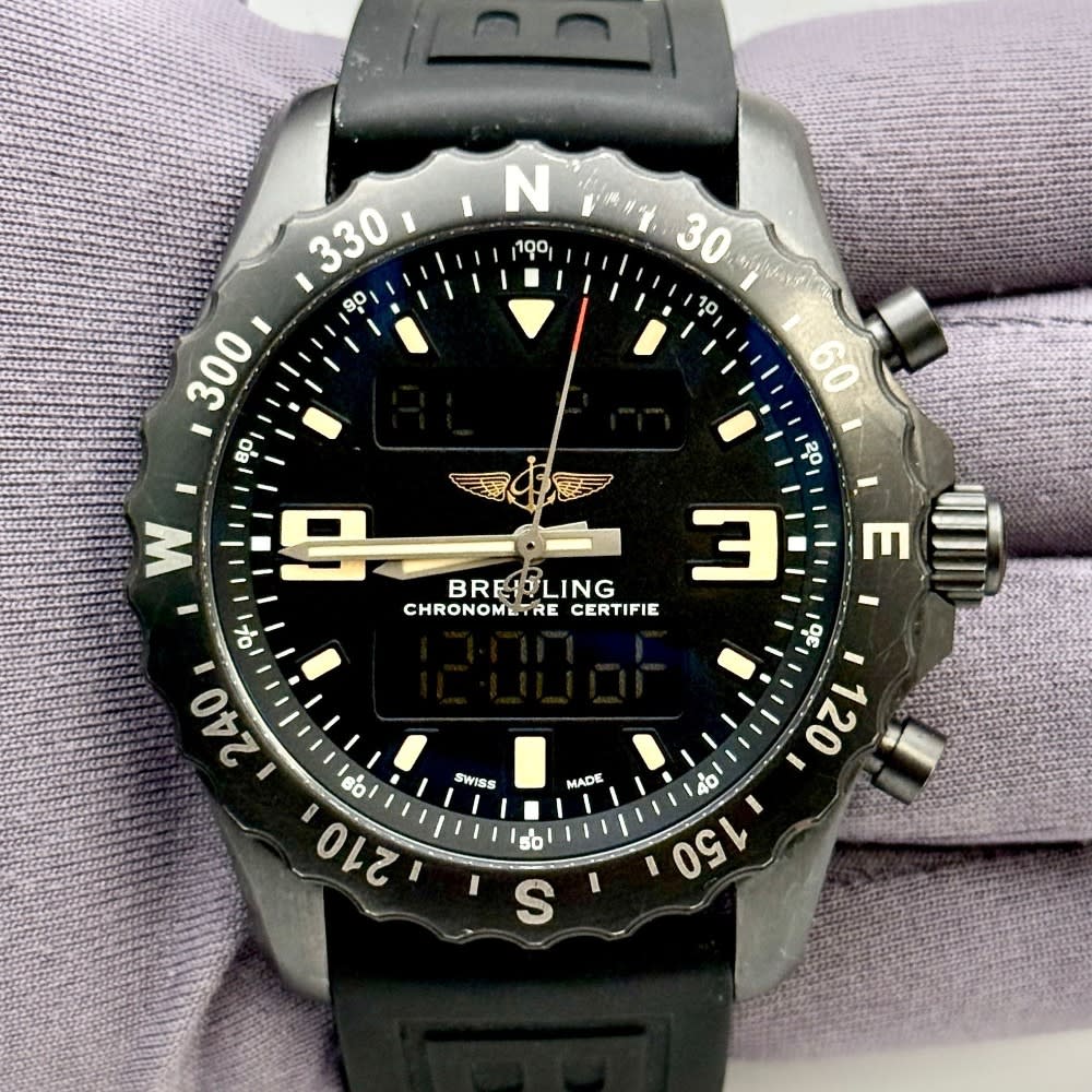 Breitling Chronospace A56012 Stainless steel Black 2001 Austria