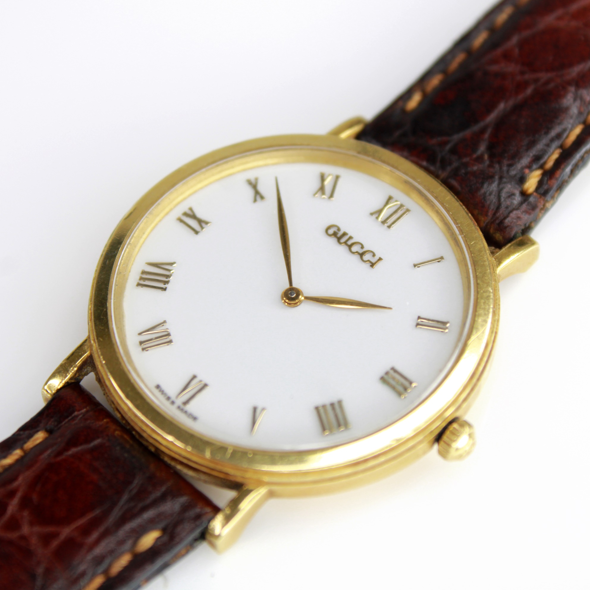 美品✨ GUCCI 6100L ブレスウォッチ レディース 腕時計 ゴールド Gucci 6100L Golden | Dealer | EveryWatch