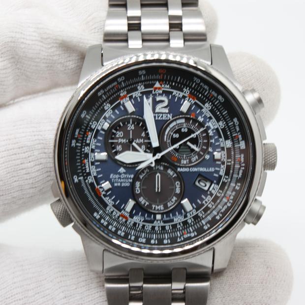 Citizen Eco-Drive CB5850-80L Titanium Blue 2024 | Dealer | EveryWatch