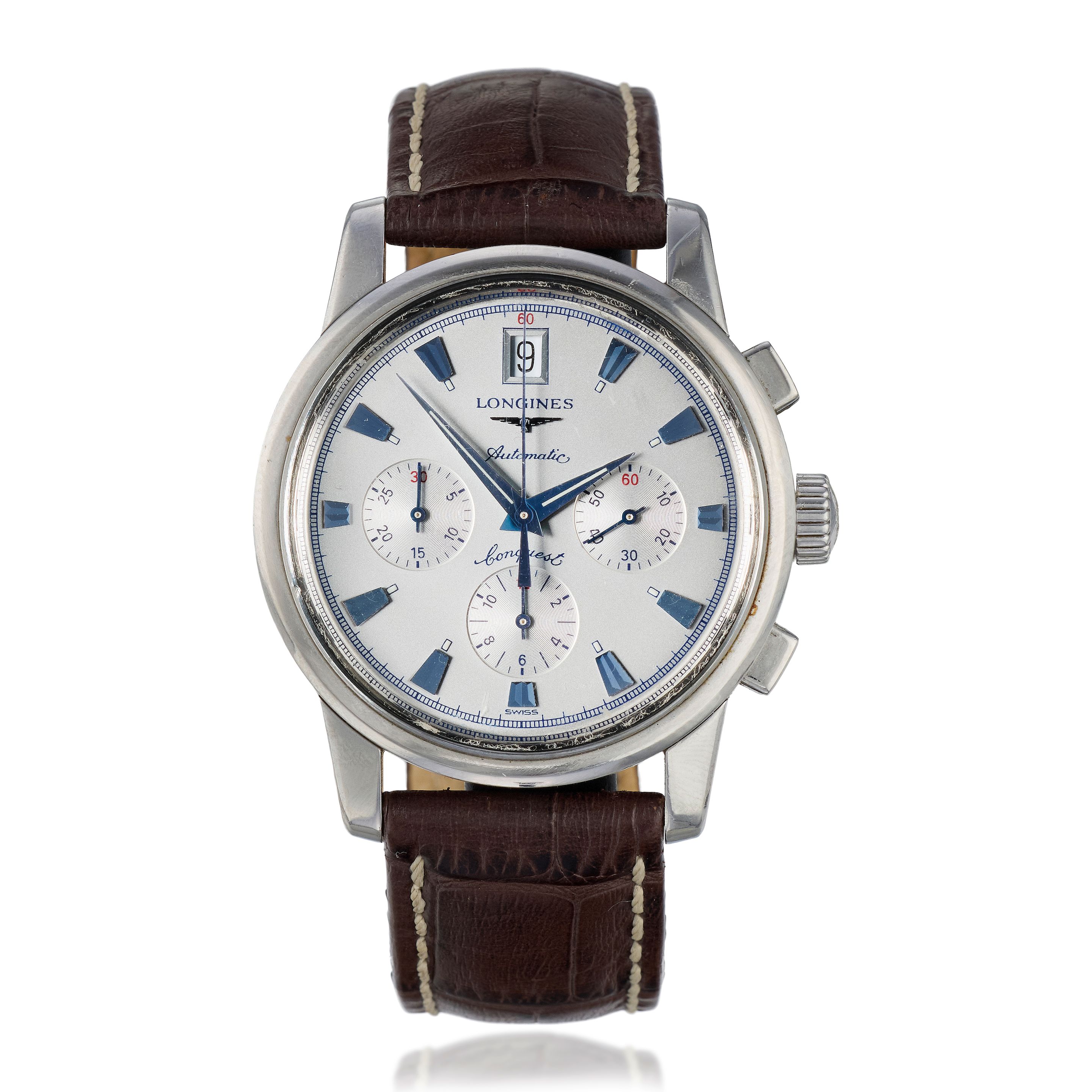 Longines Conquest Heritage L16494026 Stainless steel Green