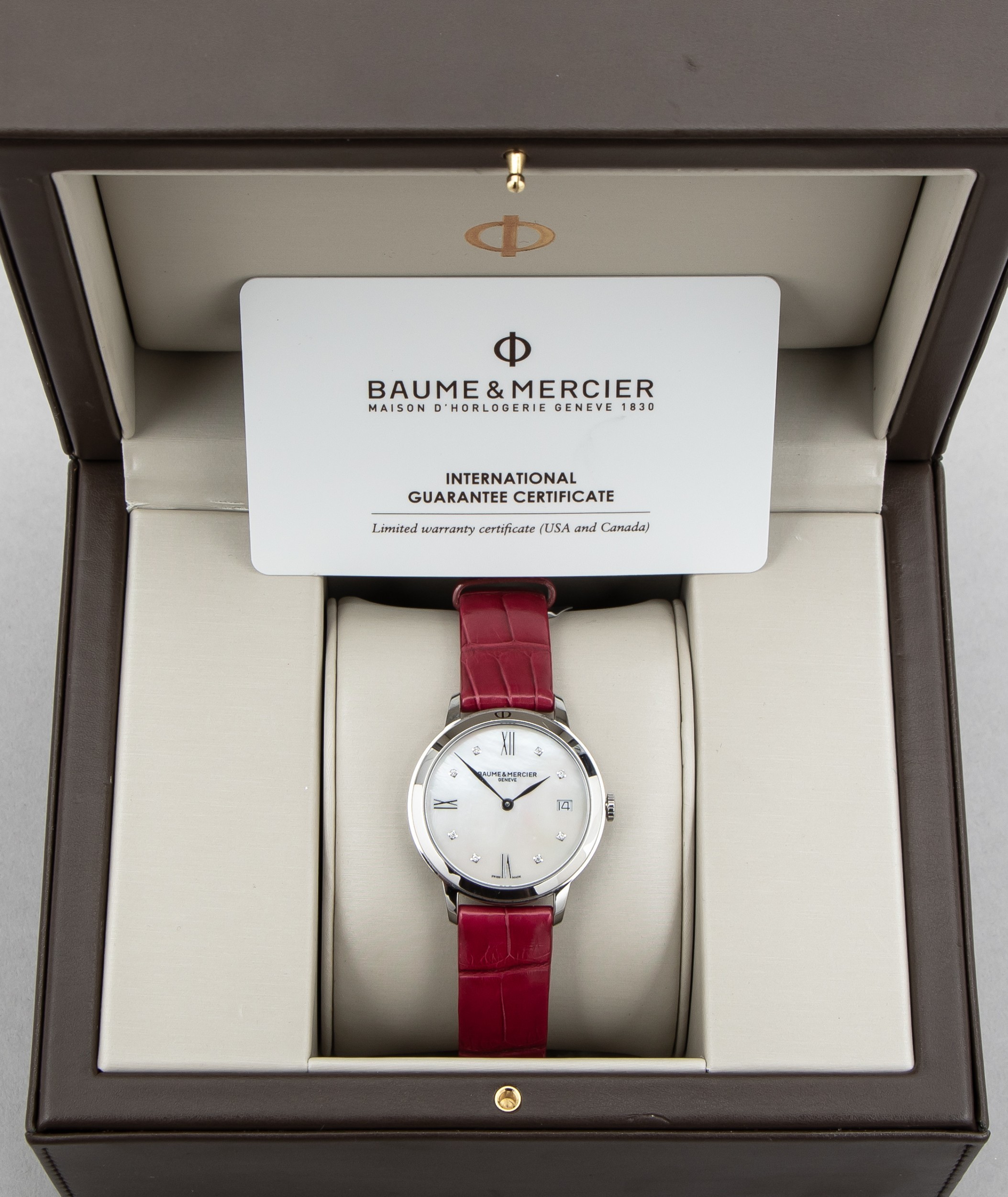 Baume & Mercier Classima 65494 Stainless steel White | Dealer
