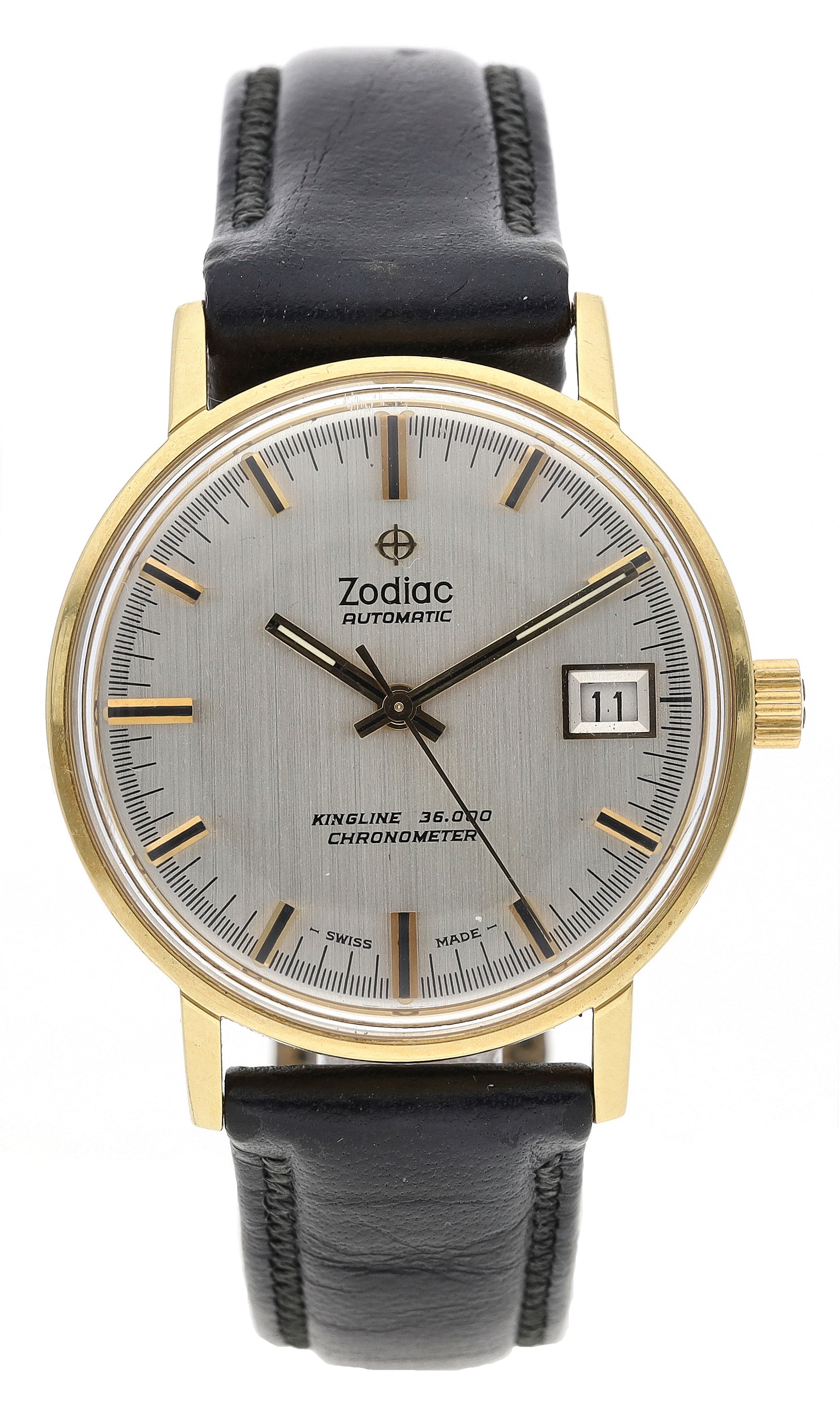 Zodiac 213.21.05 Stainless steel Black 1990 | Dealer | EveryWatch