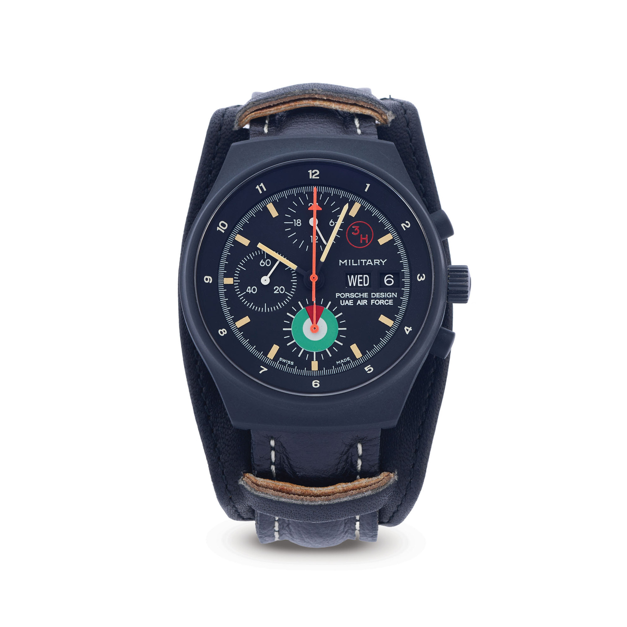 Orfina 9141 Chronograph Vintage 9141 Stainless steel Black  display picture 3