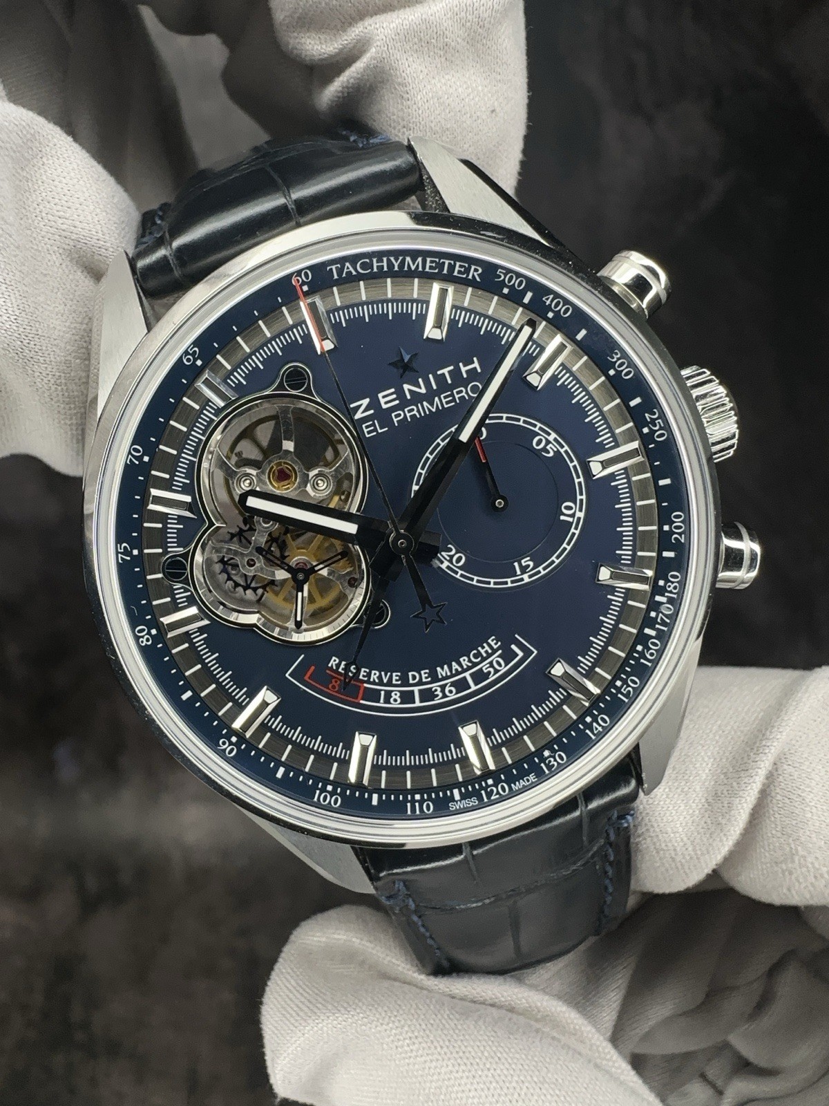 Zenith Elite 03.2290.679/51.C700 Stainless steel Blue 2023