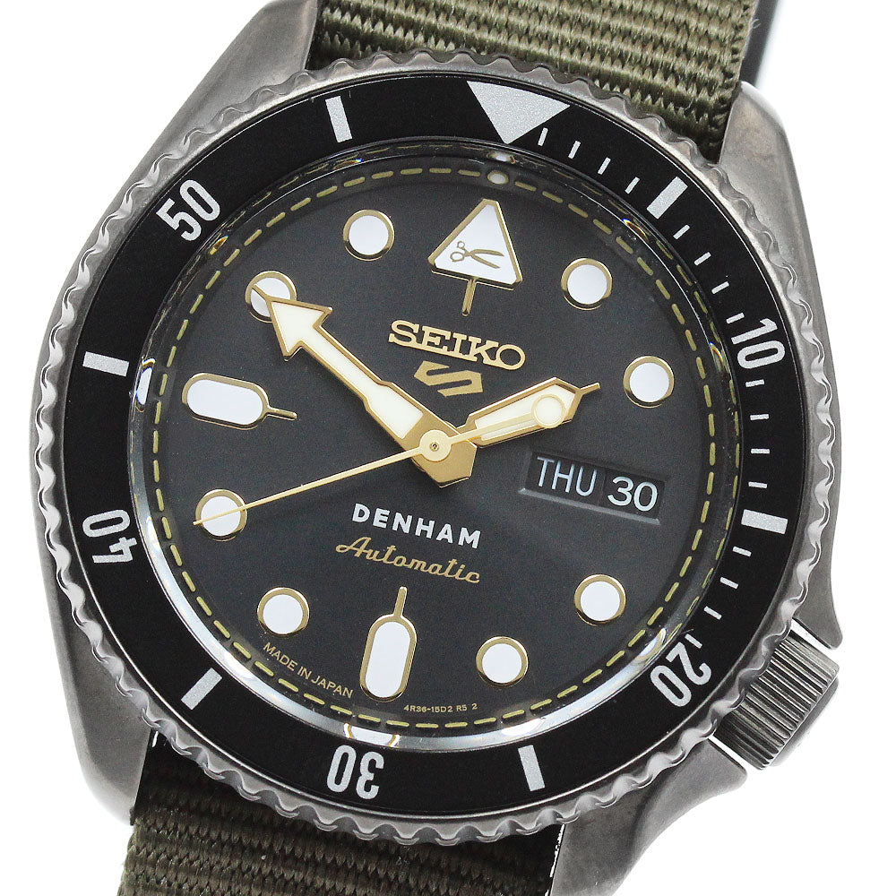 Seiko 5 Sports 6138-0020 Stainless steel Black 1972 | Dealer