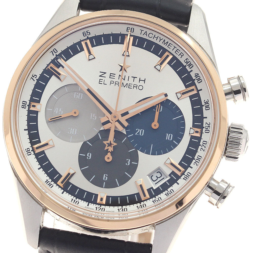 Zenith El Primero 03.0520.4010/21.M520 Stainless steel Black Japan
