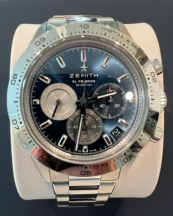 Zenith Chronomaster 03.3200.3600/22.M3200 Stainless steel Black