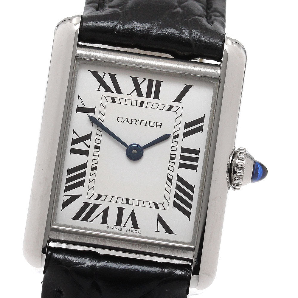 Cartier Santos Ronde 81913 Stainless steel and Gold White 1995