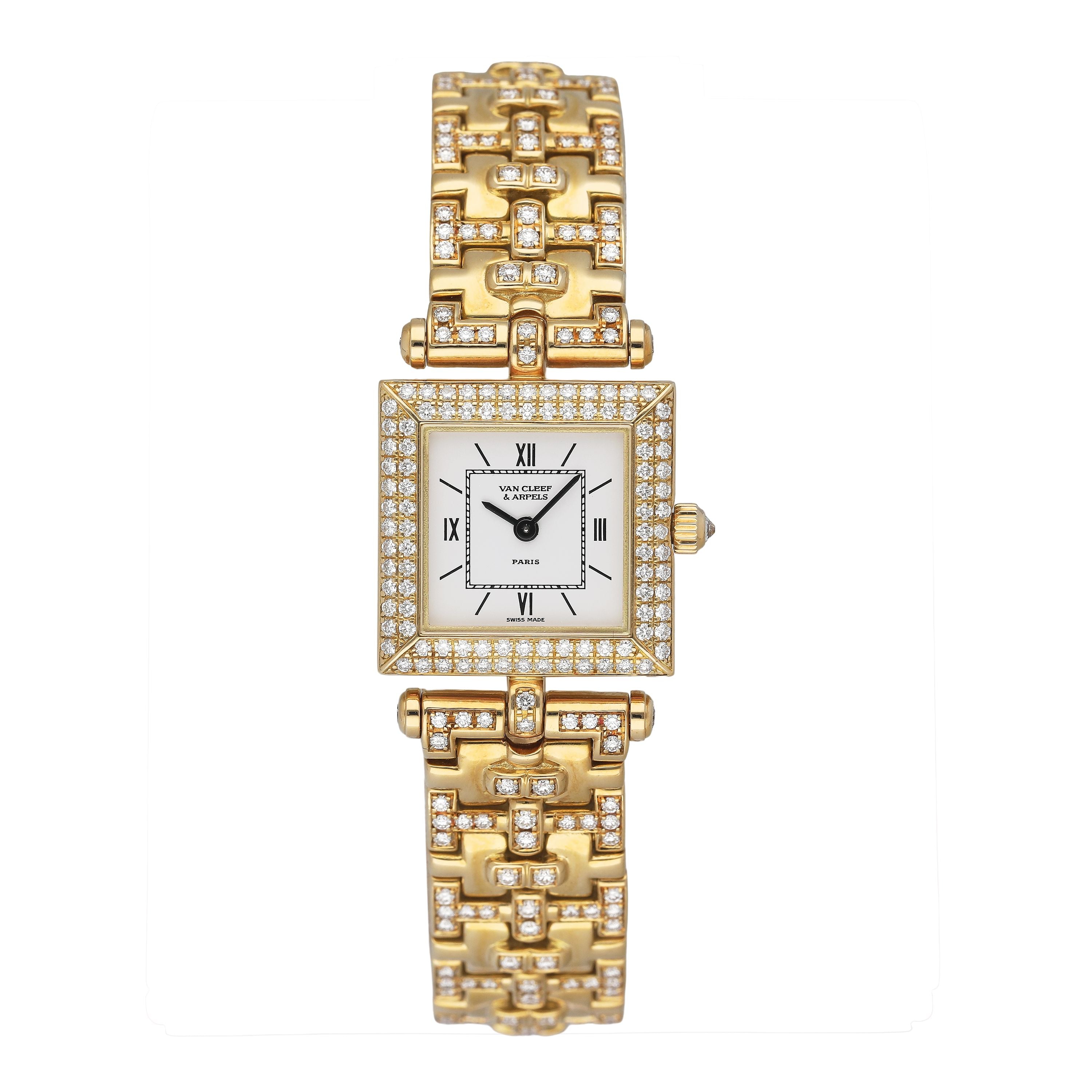 Van Cleef & Arpels Classic 018645 B2 005 KN1 Yellow gold White