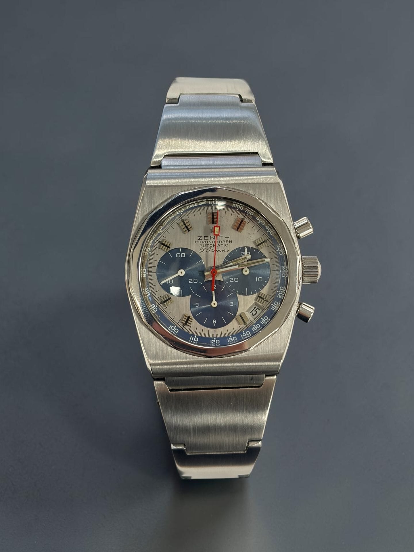 Zenith El Primero 03.2043.400/25.c703 Stainless steel Black 2013