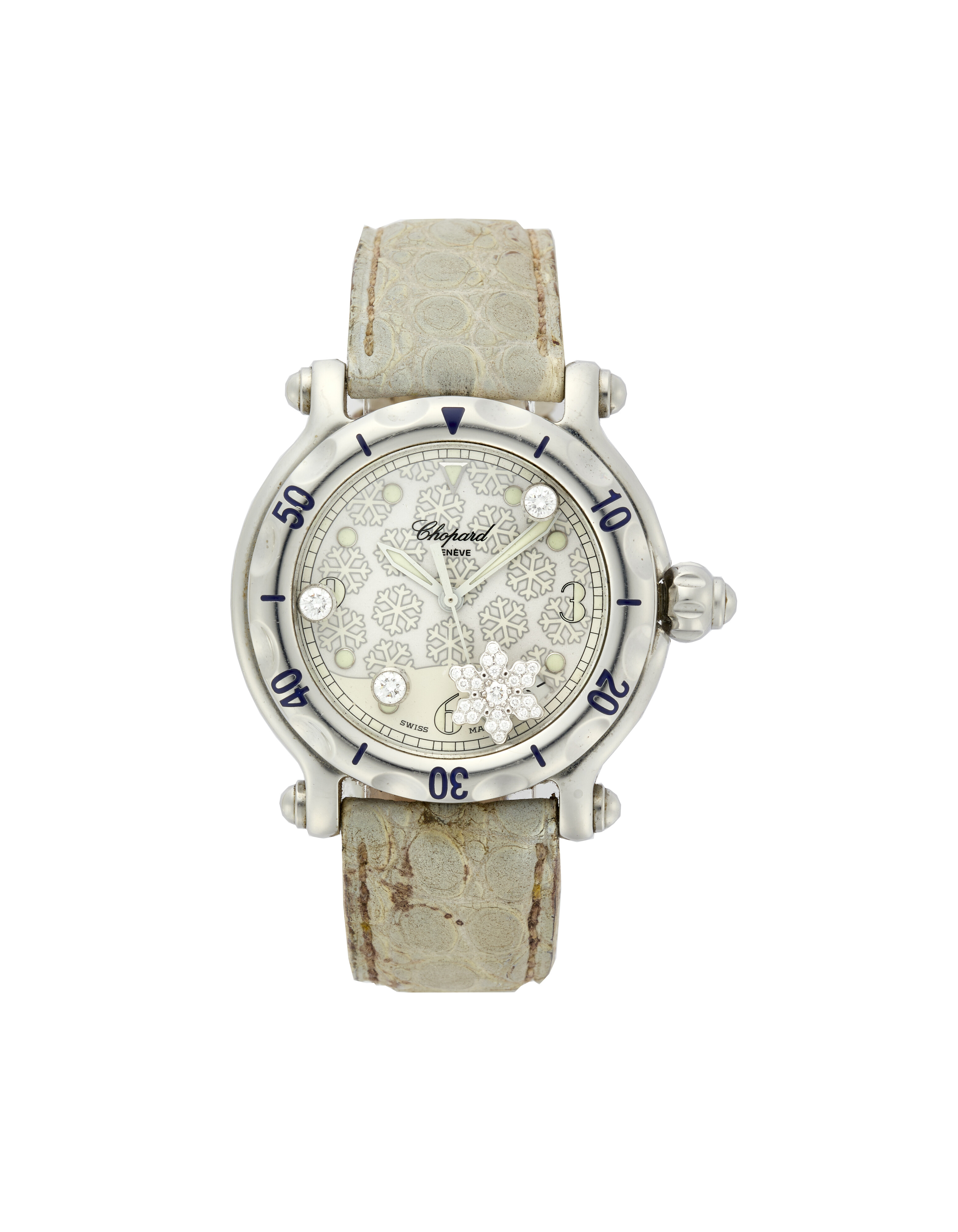 Chopard Happy Sport 278615-6001 Rose gold and Stainless steel