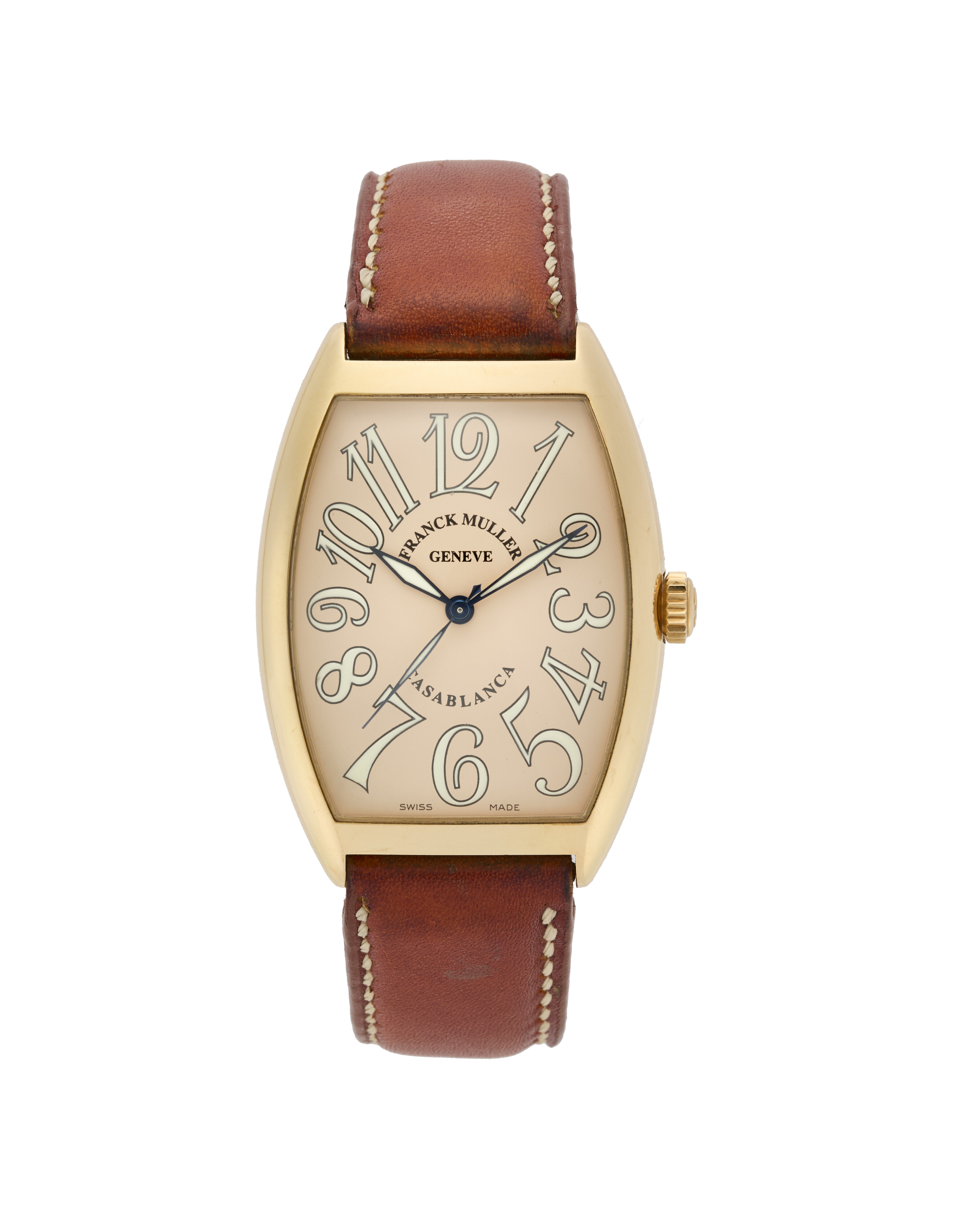Franck Muller CARIBBEAN 6850 Yellow gold Blue 2000 | Christie's