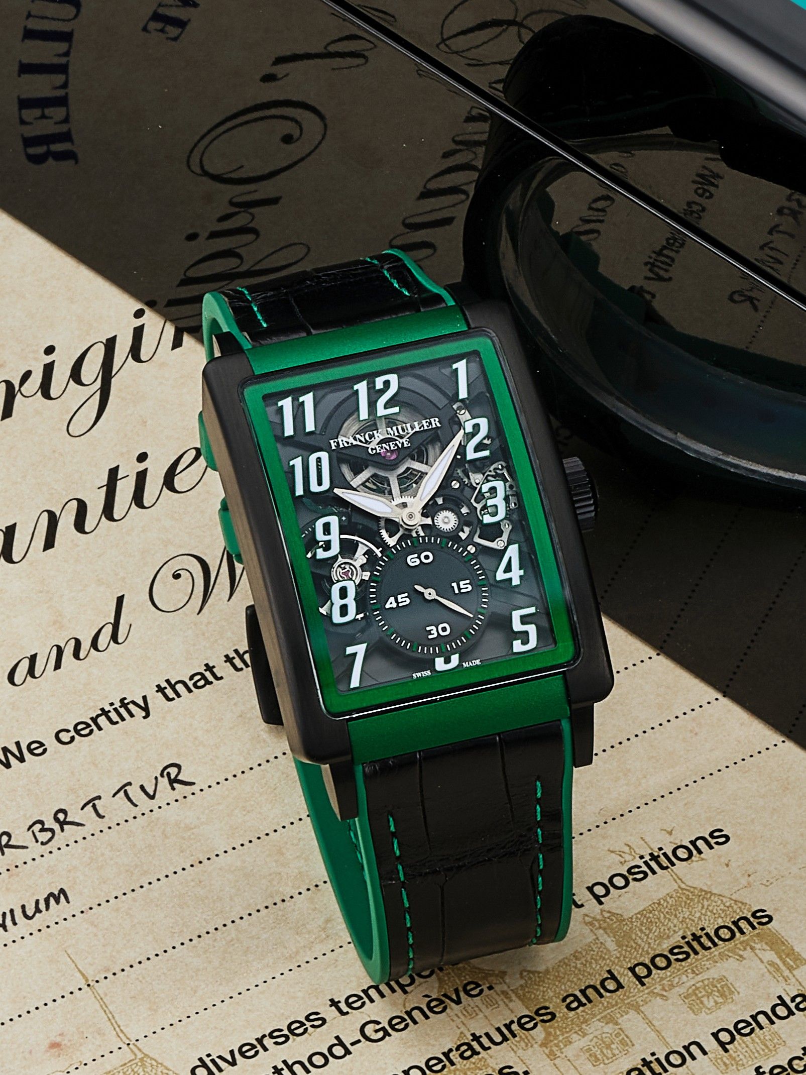 Franck Muller Long Island 952 QZ D 1R REL HO 5N 18k rose gold