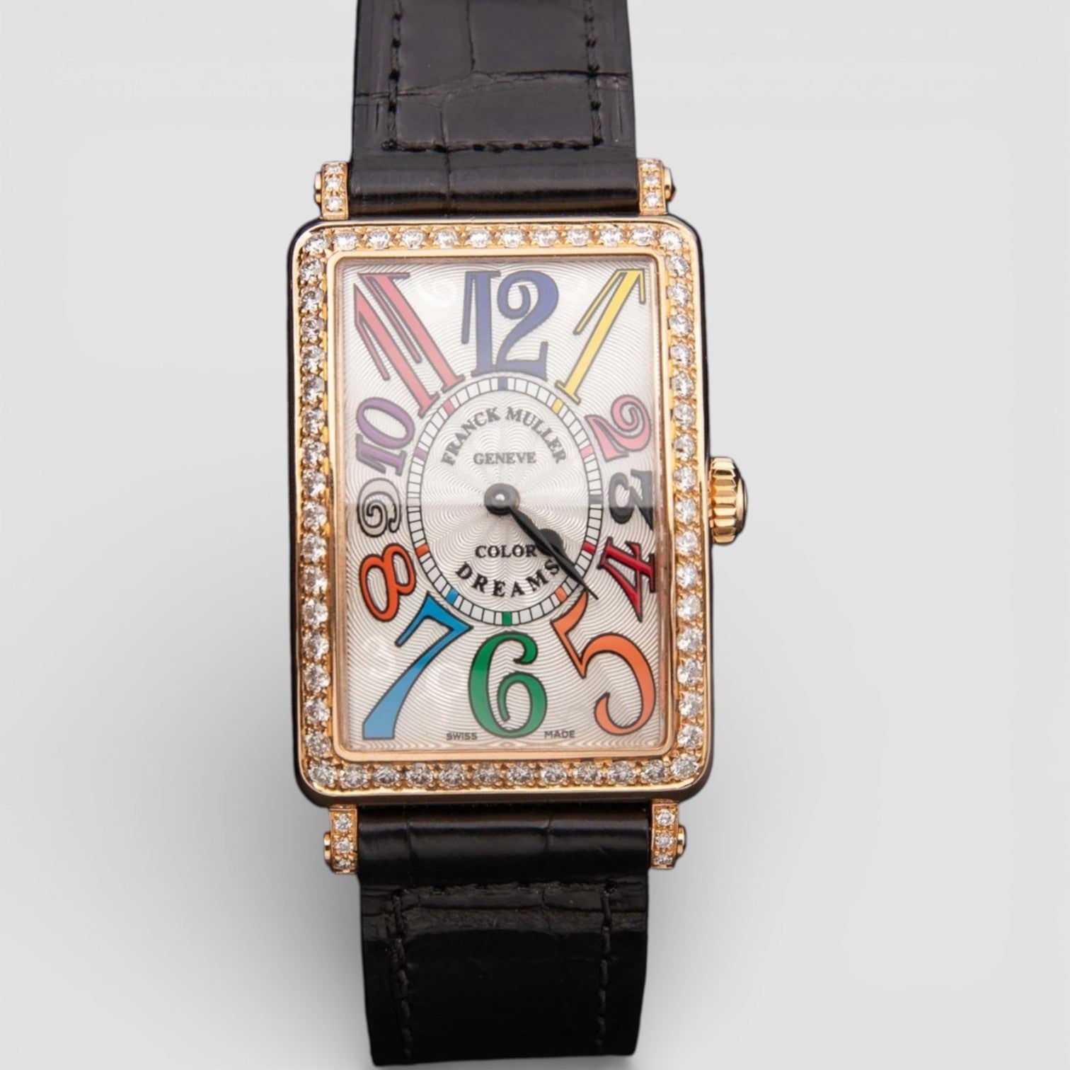 Franck Muller Long Island 802 QZ Yellow gold Black Japan | Dealer