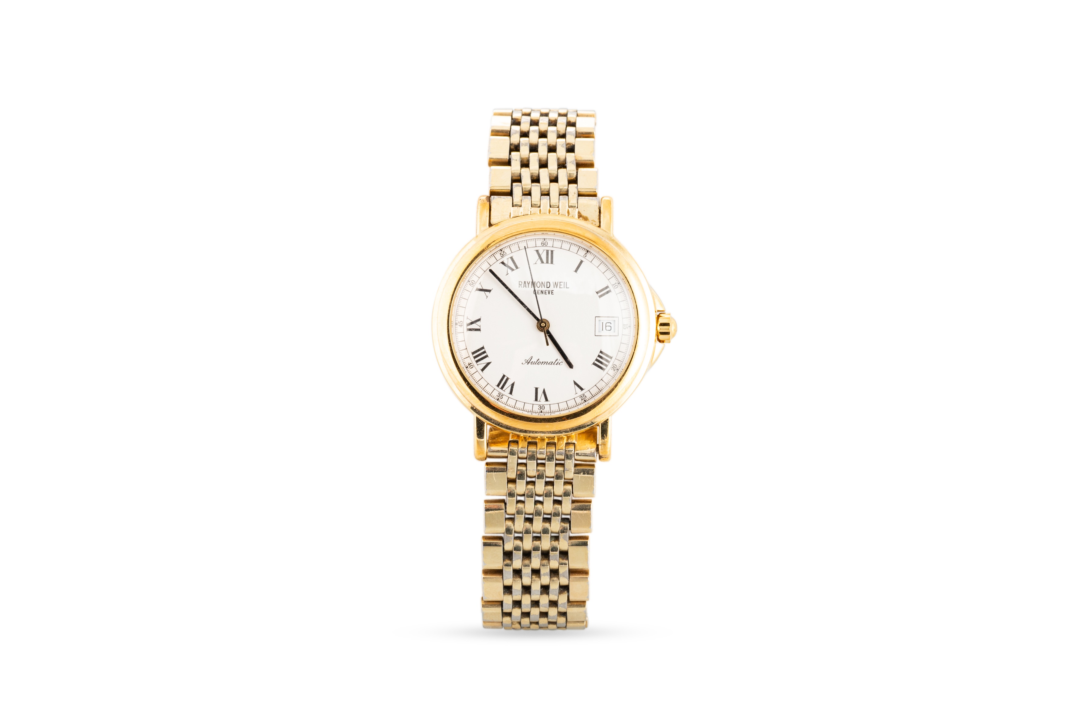 RAYMOND WEIL ゴールド腕時計 Raymond Weil 5845 Yellow gold Golden Switzerland | Dealer | EveryWatch