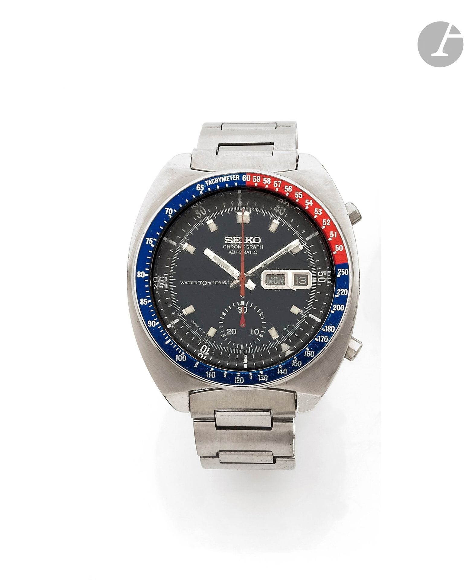 Seiko 5619-7000 Stainless steel Black 1972 | Dealer | EveryWatch