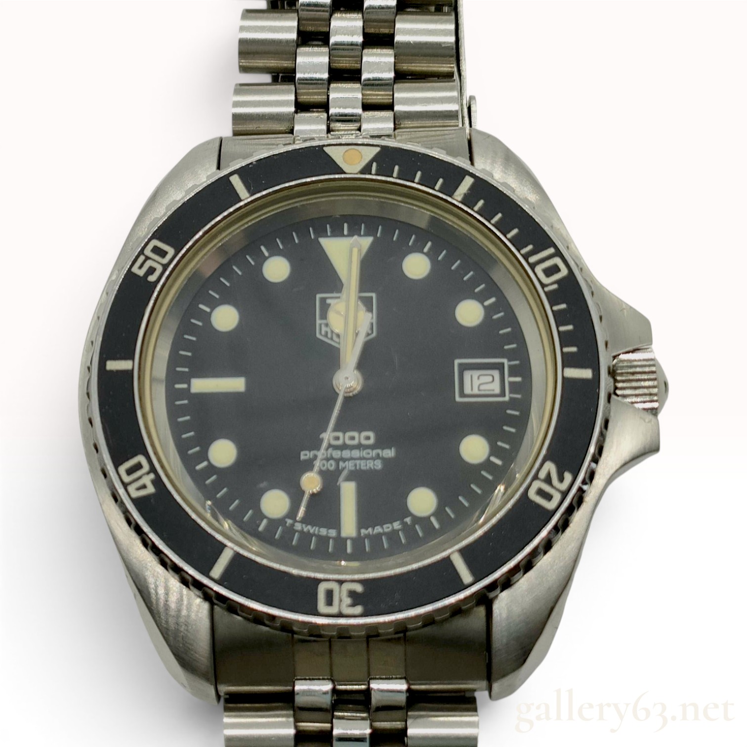 TAG Heuer 1000 984.013B Stainless steel Black 1990 | Dealer