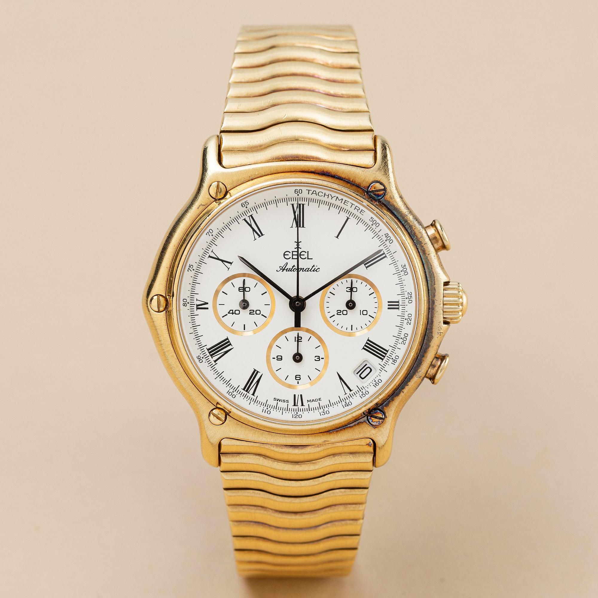 Ebel 1911 1216588 Yellow gold and Stainless steel Black Germany