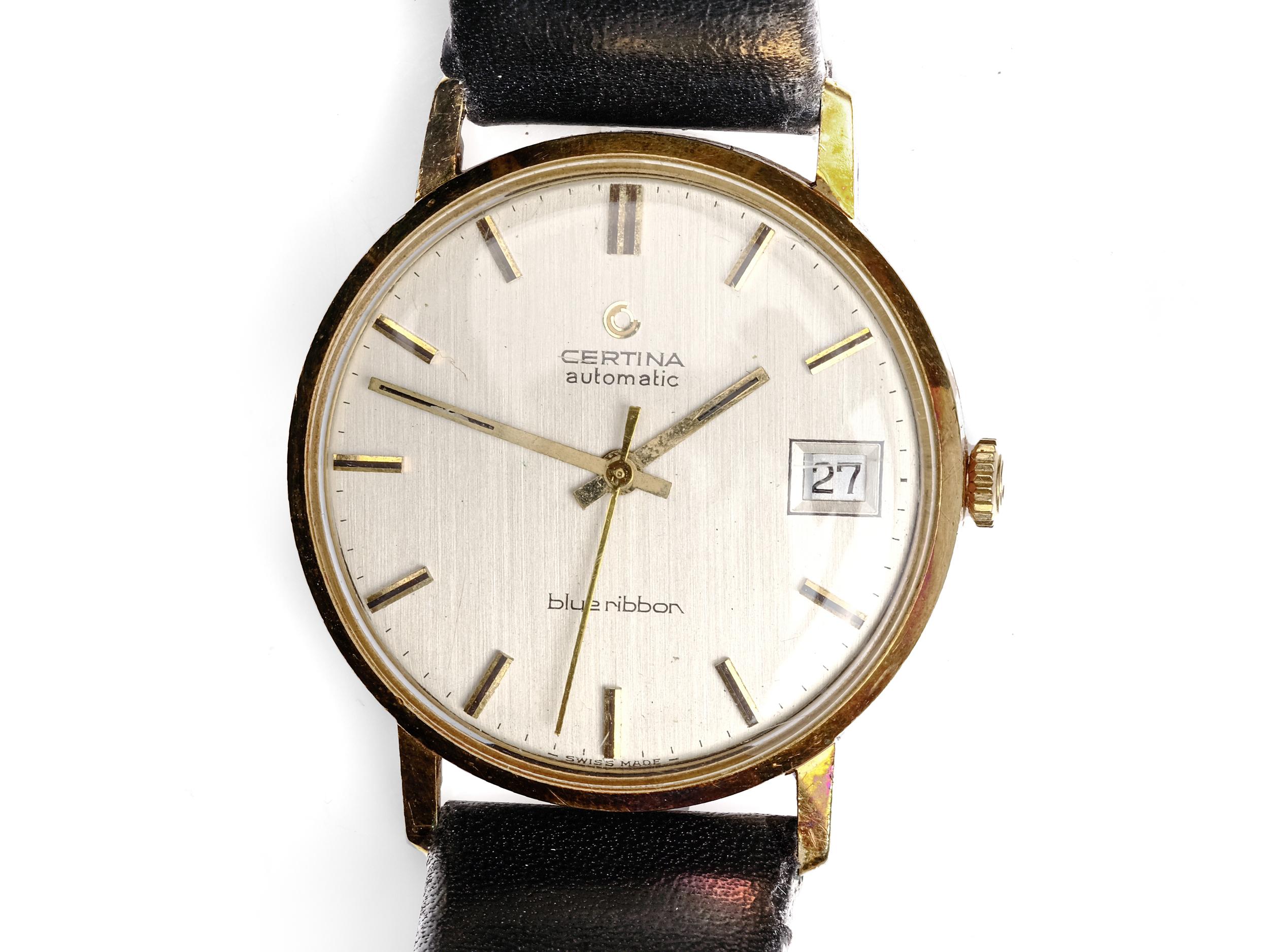 Certina Blue Ribbon Stainless steel Champagne 1969 Italy | Dealer