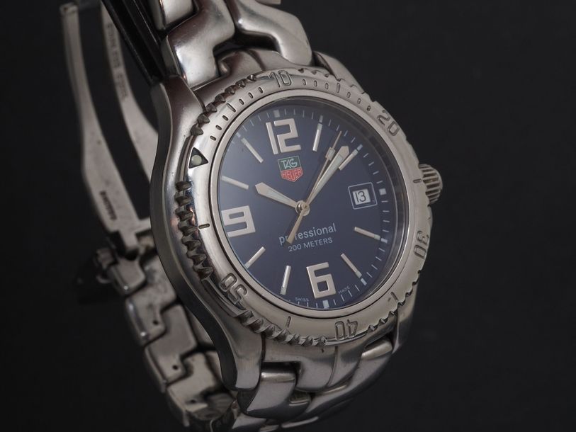 TAG Heuer Link CT2111 Stainless steel Black 2000 | Watches Online