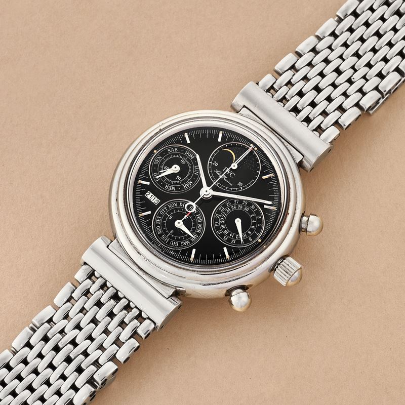 IWC Da Vinci Perpetual Calendar IW376205 (DA ) Rose gold Black