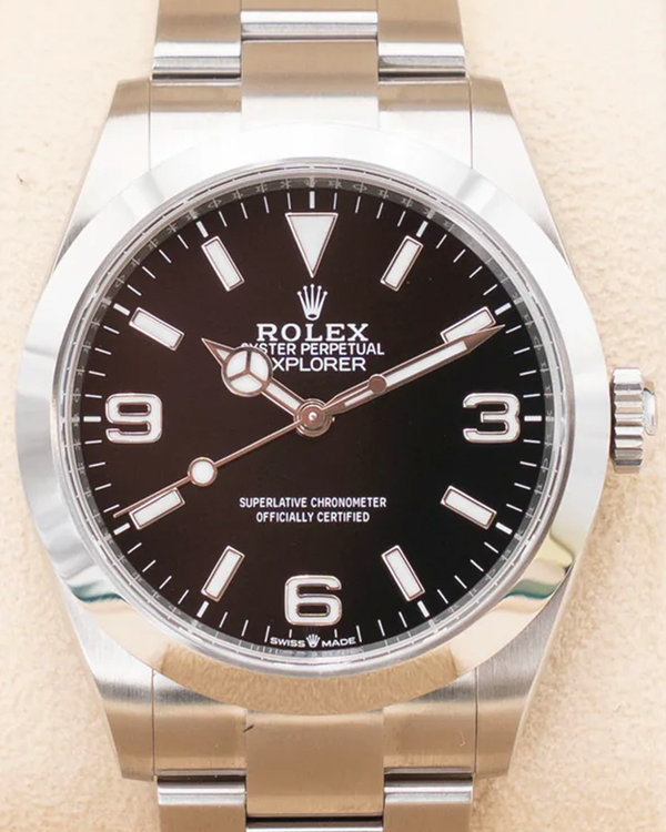 Rolex Explorer I 6298 Stainless steel Black 1953 | The Geneva