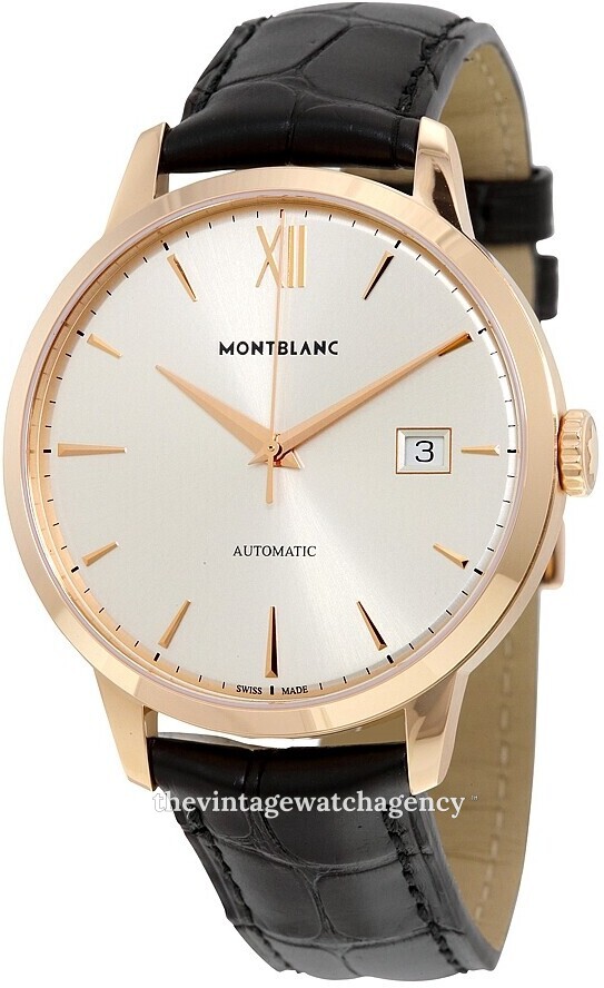 Stellaページ Montblanc Heritage 111874 Rose gold Silver 2022 | Dealer | EveryWatch