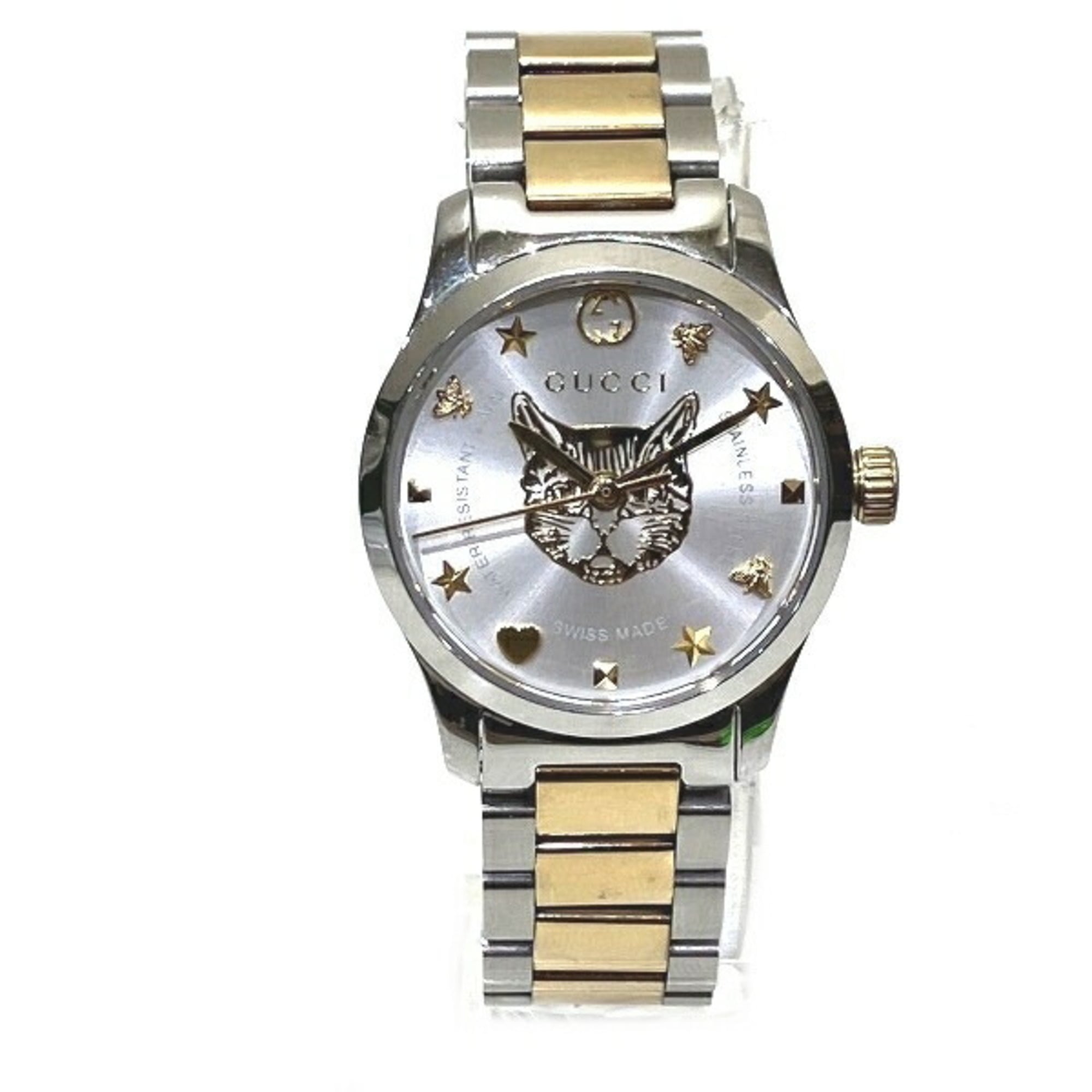 Gucci G-Timeless YA1265022 Stainless steel Champagne | Dealer