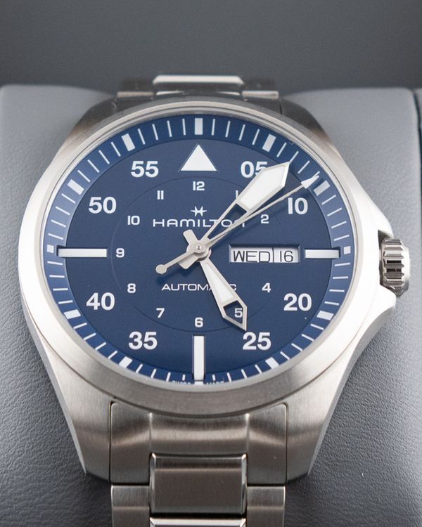 Hamilton Khaki Aviation H76205530 Stainless steel Black | Dealer
