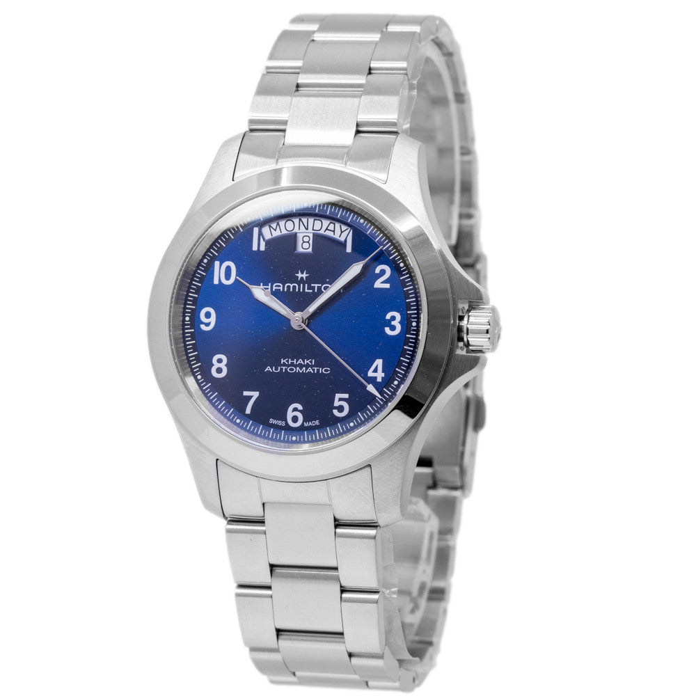 Hamilton Khaki Field King 9823 Stainless steel Blue | Dealer