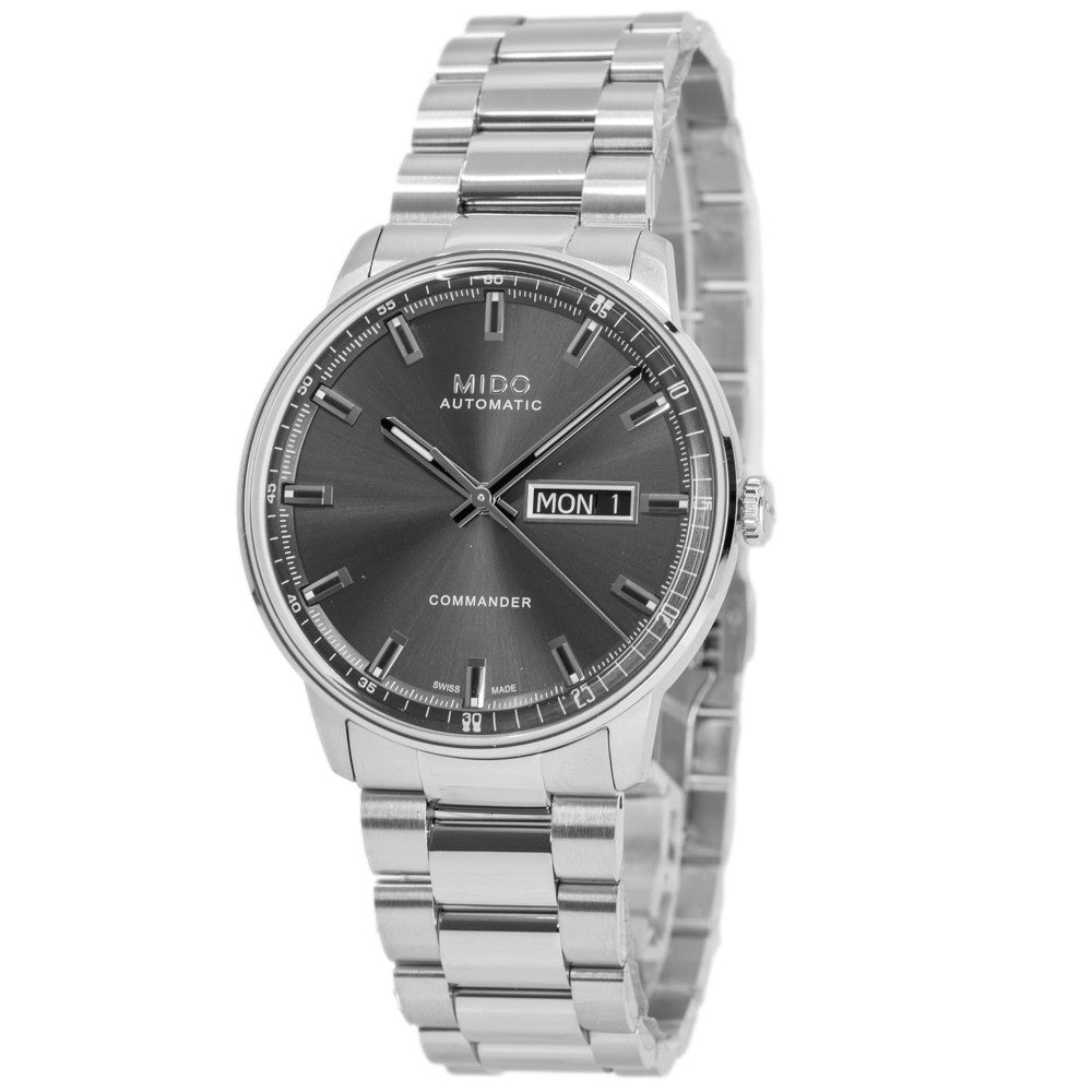Mido Commander M0164301603180 Stainless steel Silver | Dealer