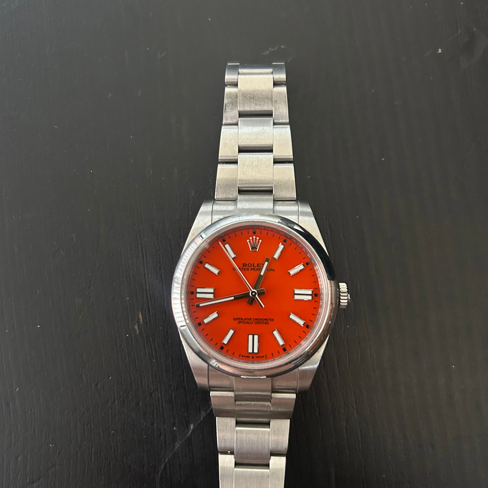 Rolex Oyster Perpetual 5015 Stainless steel and Gold White 1948