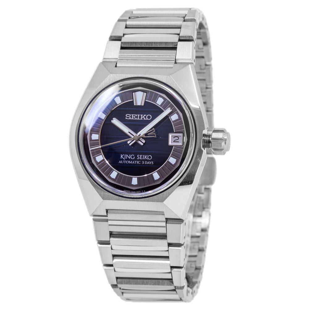 Seiko King Seiko 5256-8000 Stainless steel Silver 1975 Switzerland