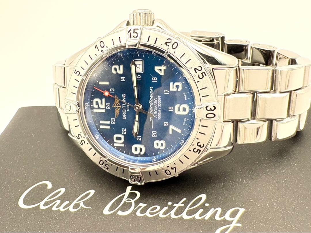 Breitling Superocean A17340 Stainless steel Black 2002 Germany