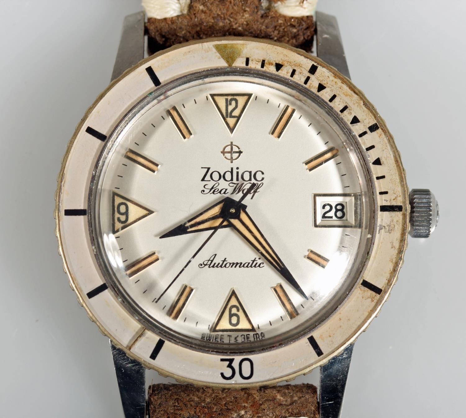 Zodiac Sea Wolf 722–916 Stainless steel Black 1962 | Dealer