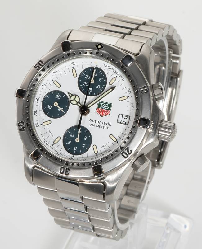 TAG Heuer Professional 610/410 Stainless steel Dark gray 1996