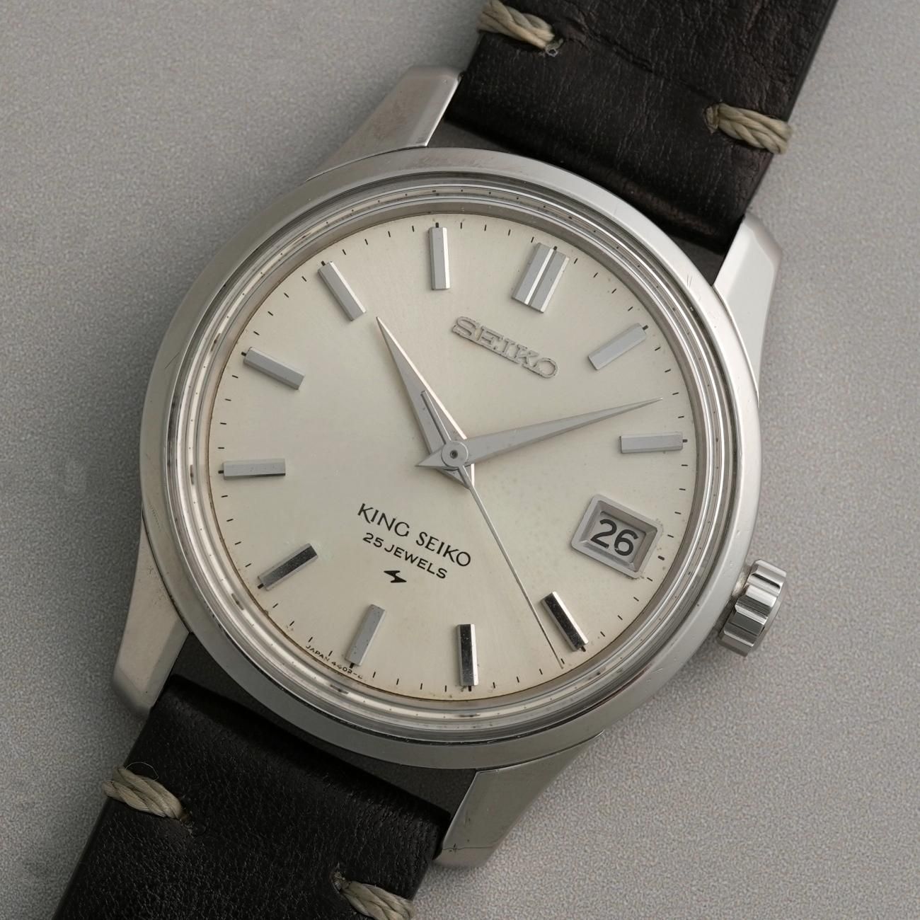 Seiko King Seiko 4402-8000 Stainless steel Silver 1960 Japan