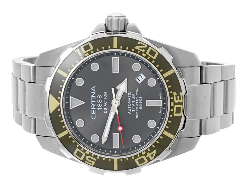 Certina DS First 541.7184.42 Stainless steel Black | Dealer