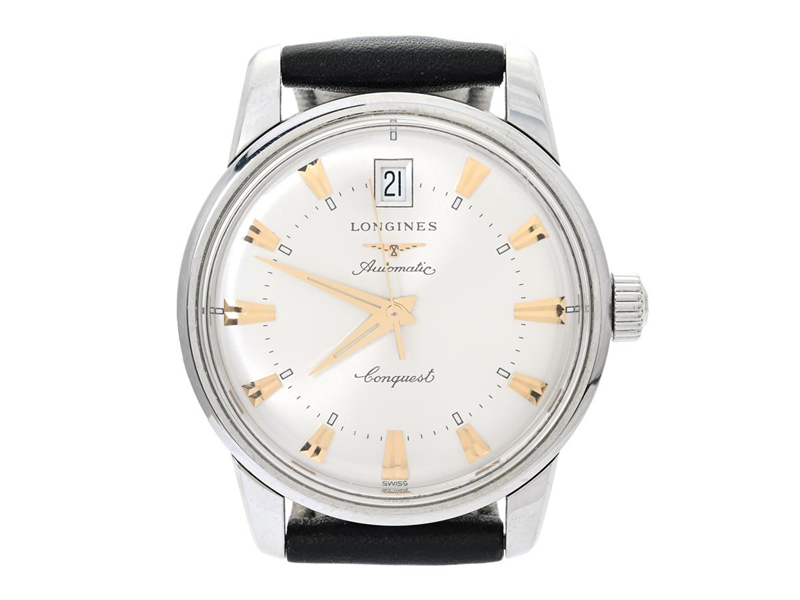 Longines Oposition L3.617.4 Stainless steel Black | Dealer