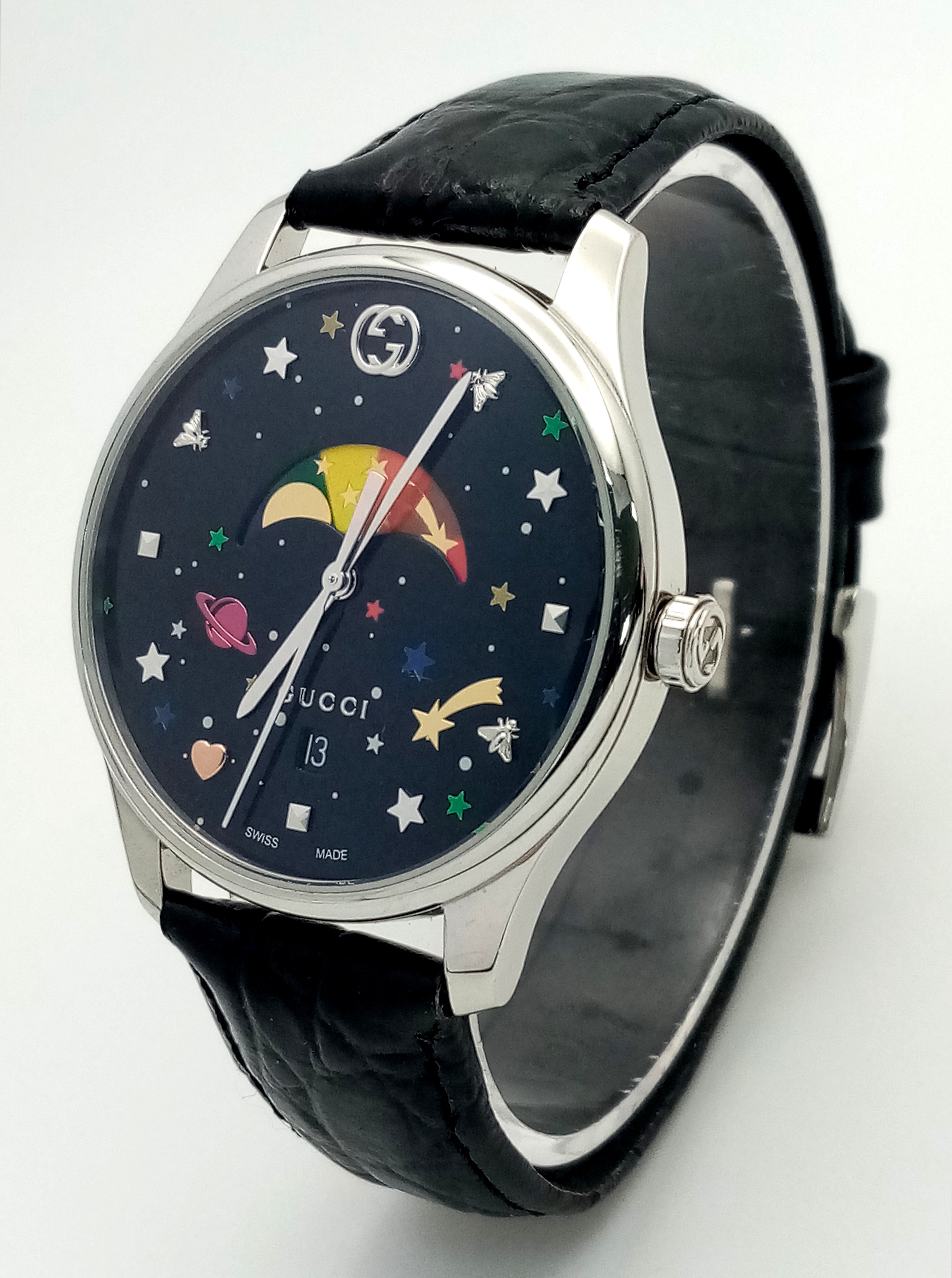 Gucci G-Frame YA147404 Stainless steel Multi-colored Germany