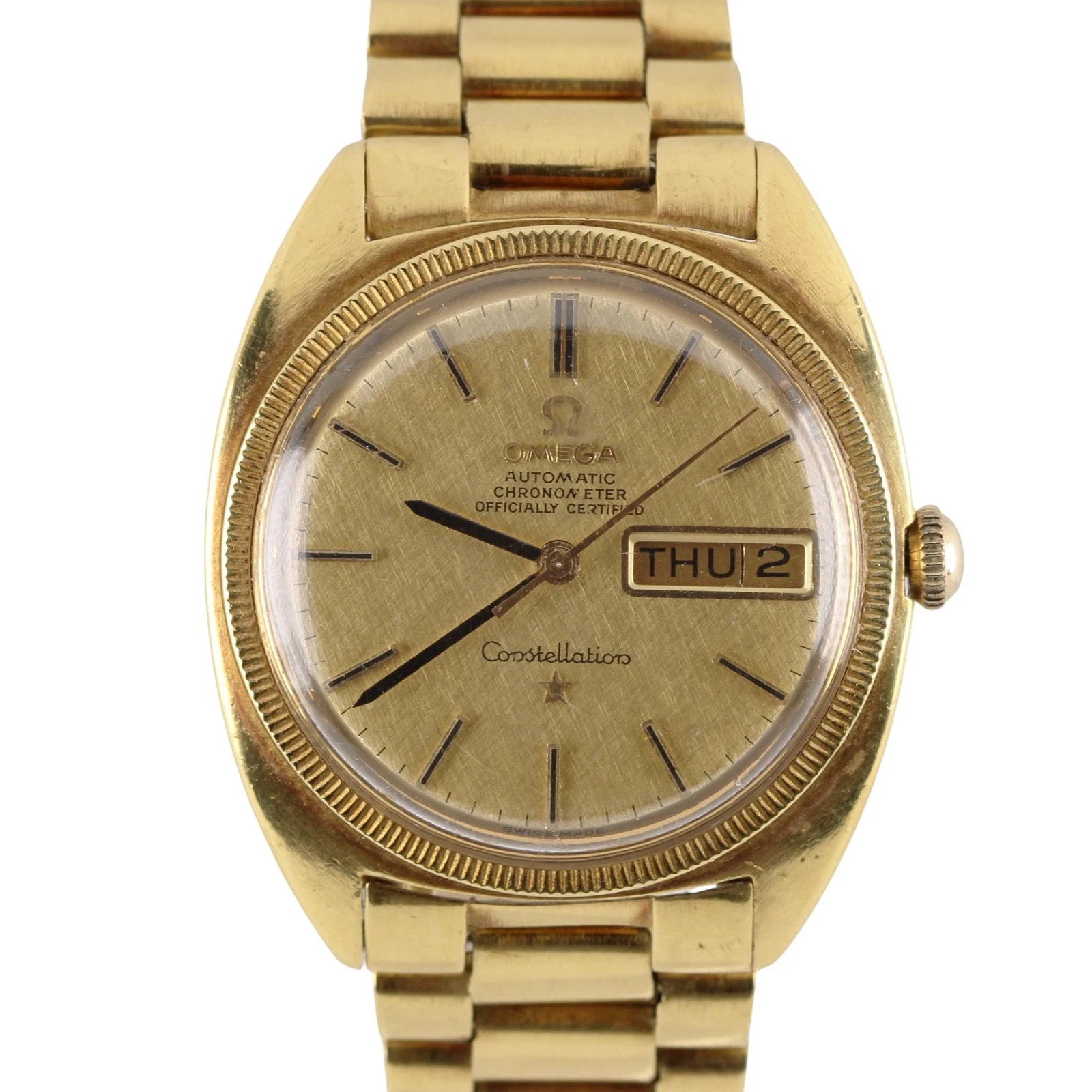 Omega Constellation 168.029 18k yellow gold Golden 1960