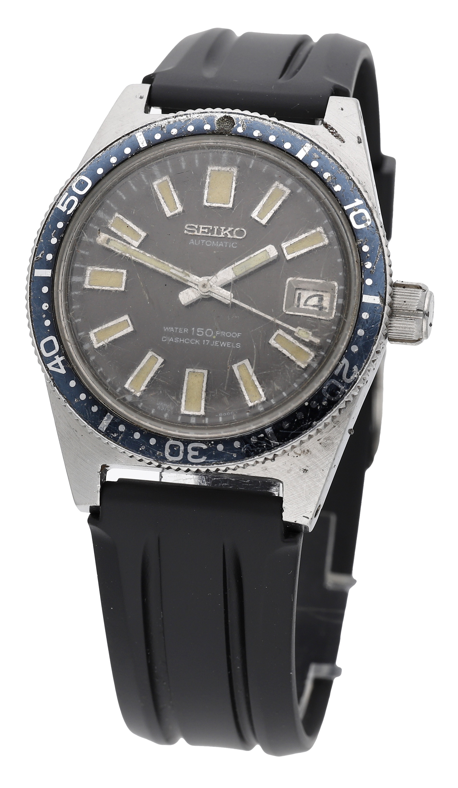 Seiko 62 MAS 6217-8000 Stainless steel Black 1965 | Dealer