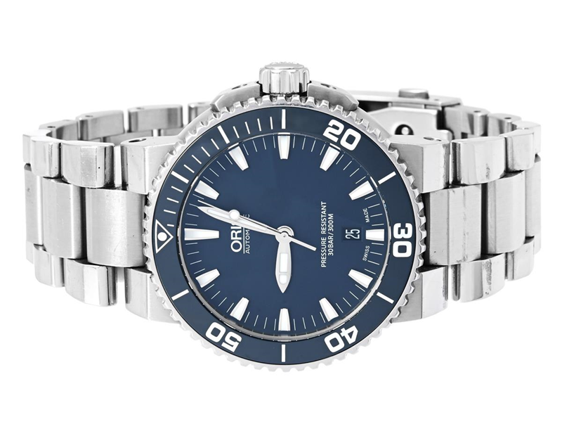 Oris Wrist Alarm 418-7451-63-61 Stainless steel White 1992 Hong